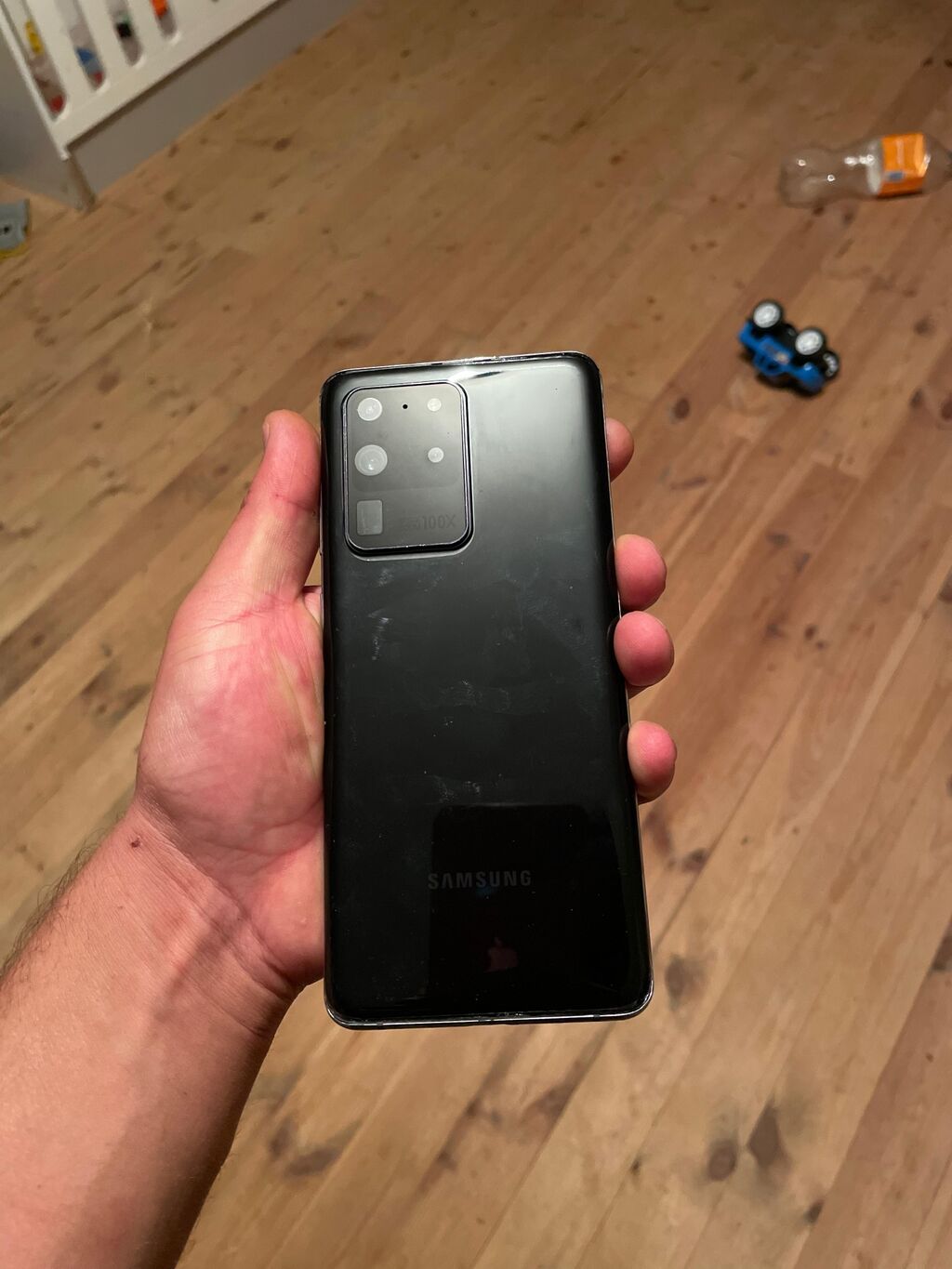 Samsung Galaxy S20 Ultra, 128 GB, rəng - Qara, Simsiz şarj — Samsung, Qəbələ (2)