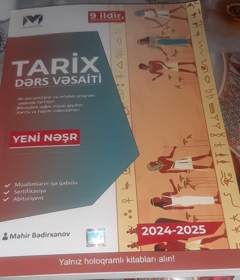Tarix Dərs Vəsaiti – Yeni nəşr (2024–2025) - Müəllif: Mahir — Beyləqan