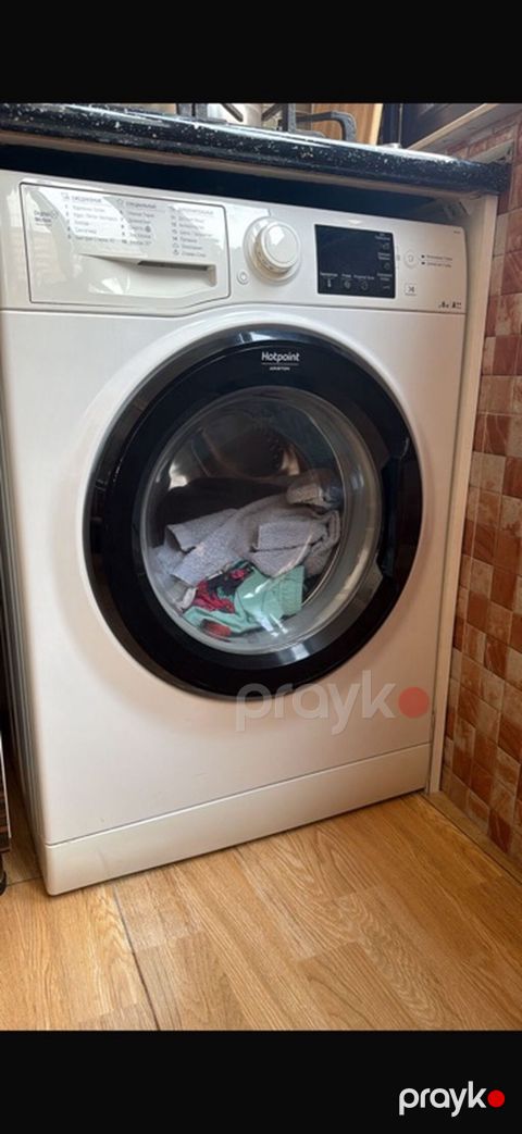 Paltaryuyan maşın Hotpoint Ariston, 6 kq, İşlənmiş, Avtomat, Qurutma var — Digah