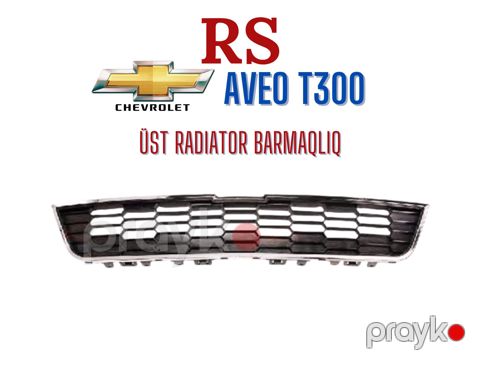 "Chevrolet Aveo" üst radiator barmaqlığı