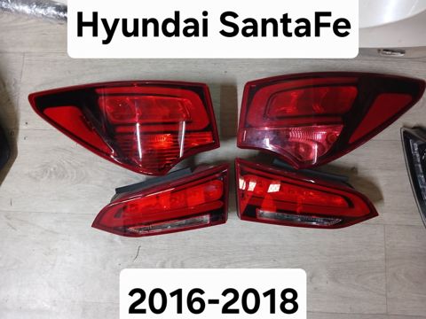"Hyundai Santa Fe ultimade 2017" arxa stop işıqları — Bakı