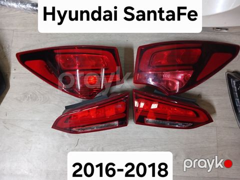 "Hyundai Santa Fe ultimade 2017" arxa stop işıqları