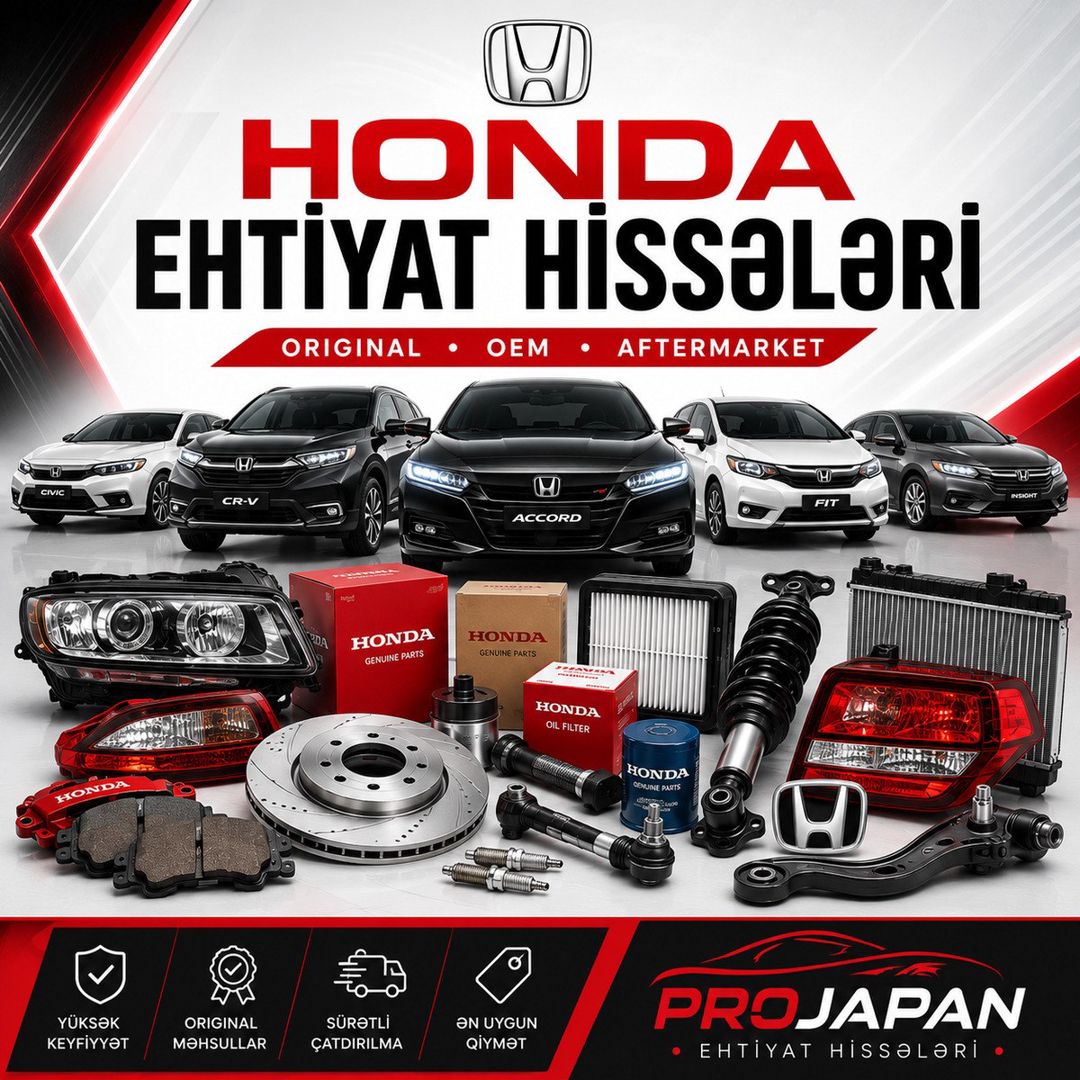 "Honda" ehtiyat hissələri — Ehtiyat hissələri və aksesuarlar, Bakı