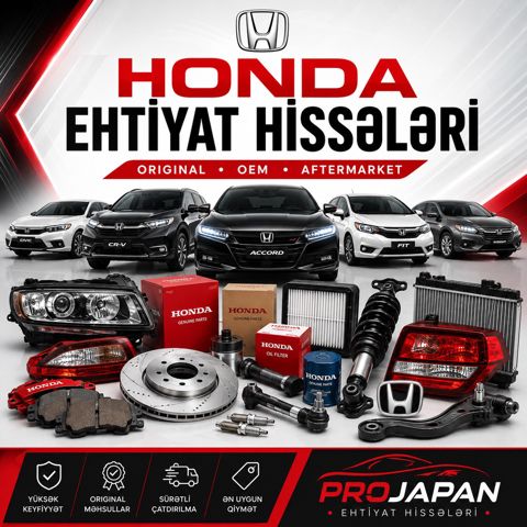 "Honda" ehtiyat hissələri — Bakı