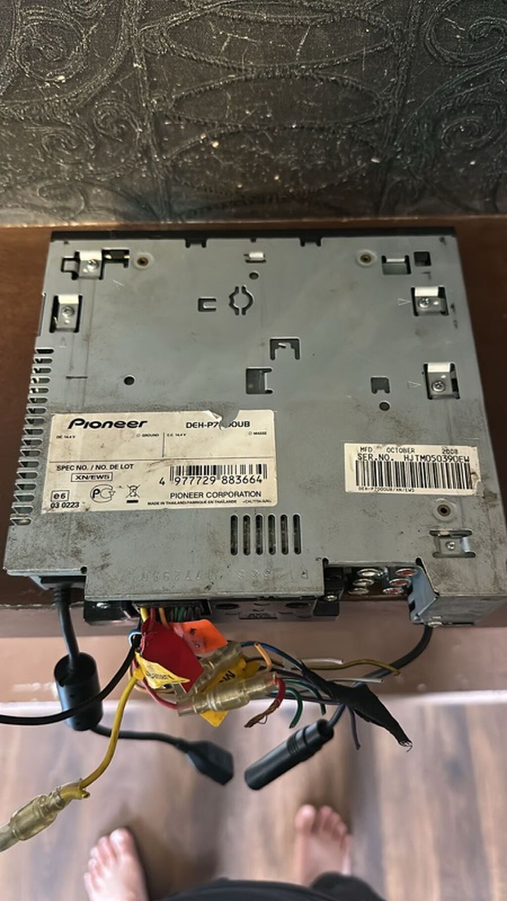 Pioneer DEH-P7150UB avtomobil maqnitolası Temırde Olmayıb Cavabdehem — Avtomobil akustikası, Bakı (3)