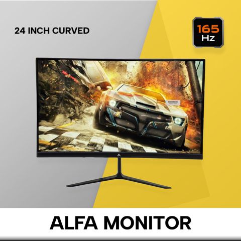 Monitor LED "Alfa, 165 Hz 24 Inch Curved"