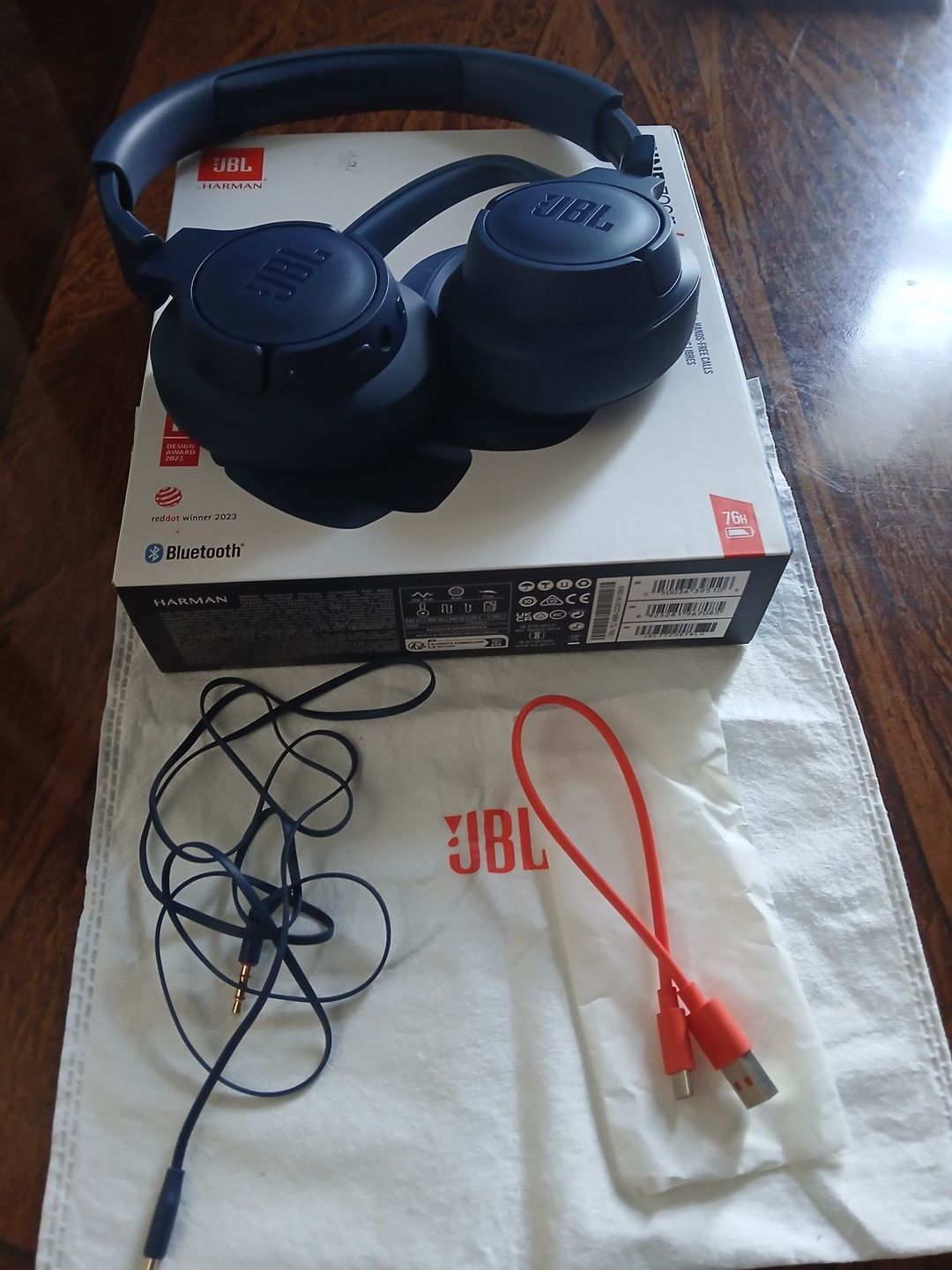 JBL Tune 720BT Blue — Səs texnikası, Bakı (2)