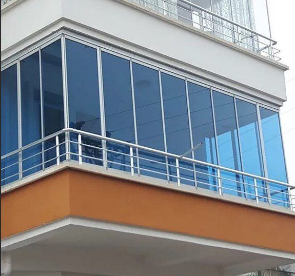 Cam balkon sifarişi — Təmir və inşaat, Bakı (6)