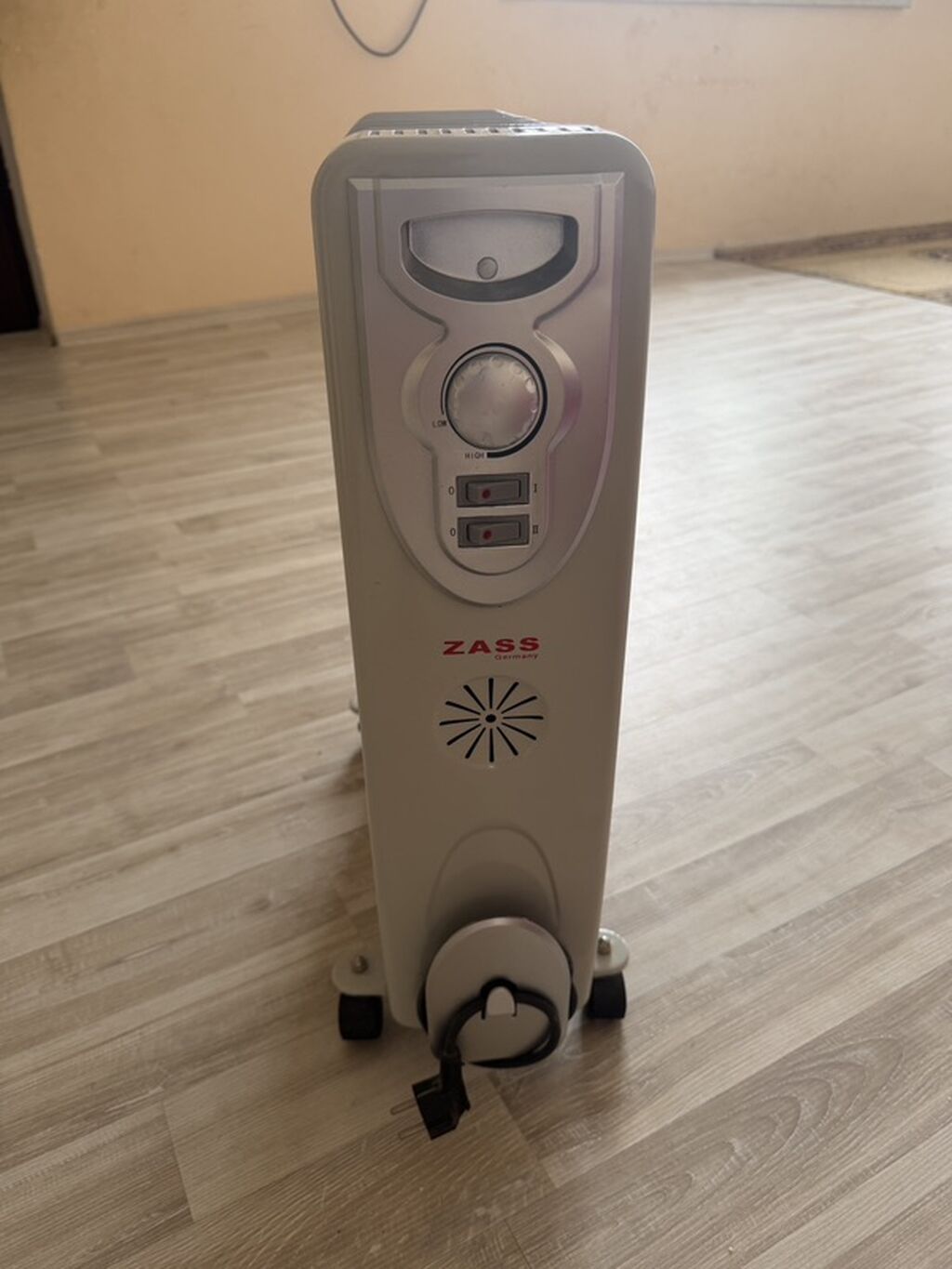 Zass yağlı radiator (elektrikli isidici) - 10 bölməli yağ radiatoru — Isıtıcılar və isı ventilatorları, Digah (2)