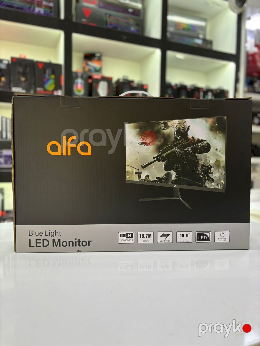 Monitor LED "Alfa, 165 Hz 24 Inch Curved" — Kompüterlər və noutbuklar, Bakı (6)