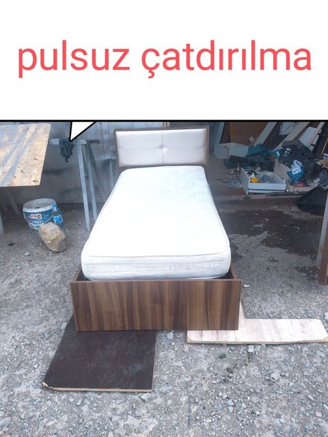 Tək nəfərlik çarpayı dəsti - Ölçü: tək nəfərlik (standart tək döşək — Bakı