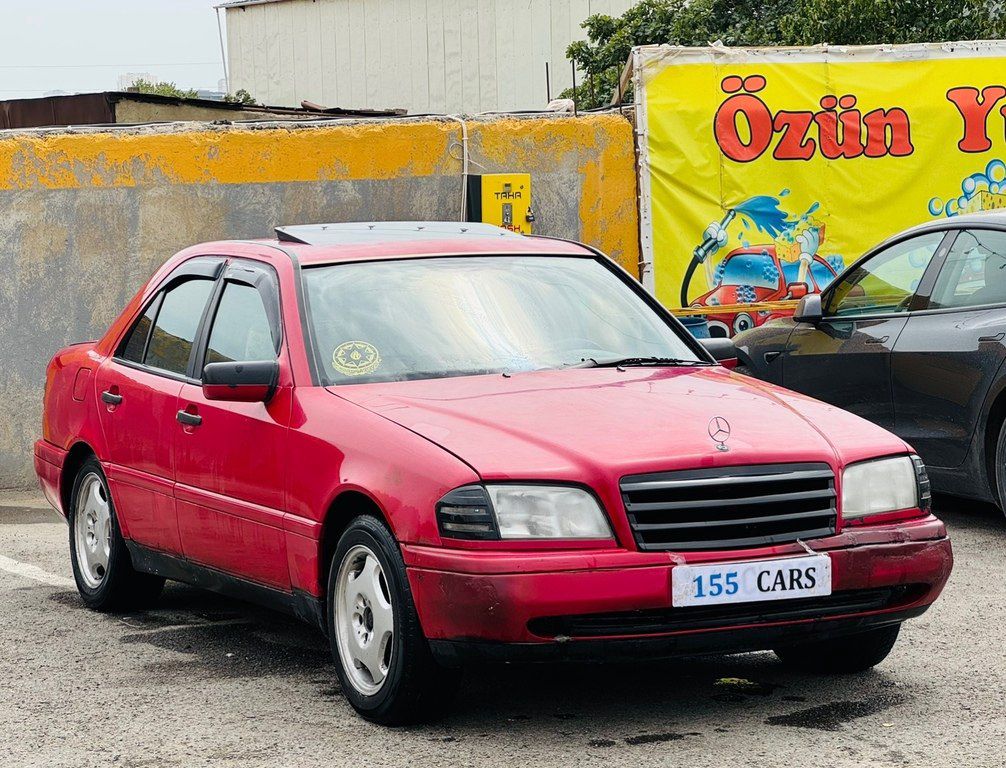 Mercedes C 180, 1.8 L, 1994 il, 325 804 km — Avtomobillər, Bakı (2)