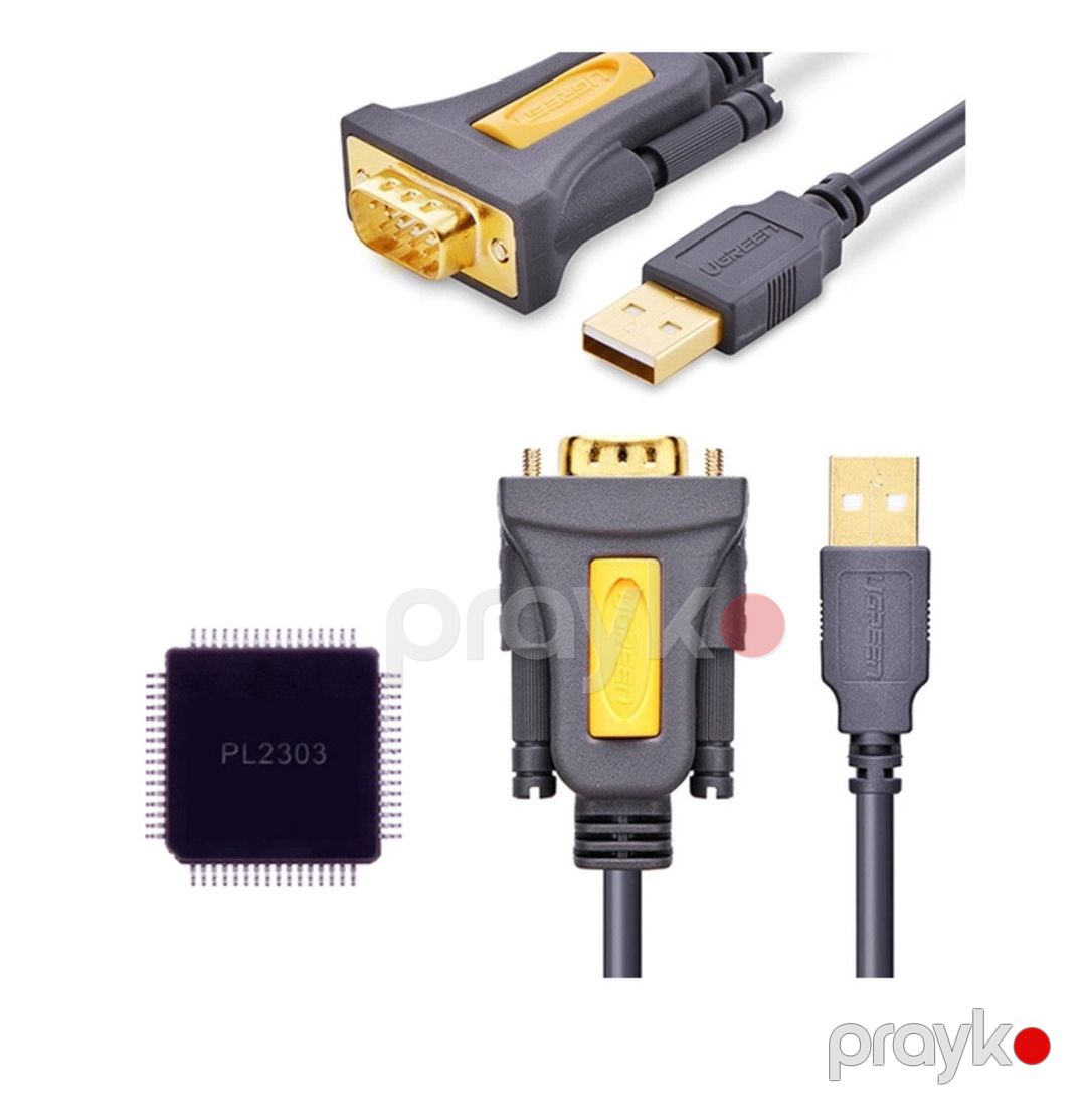Comport kabel "Ugreen USB to DB9 RS-232 Adapter Cable" — Periferik cihazlar, Bakı (3)