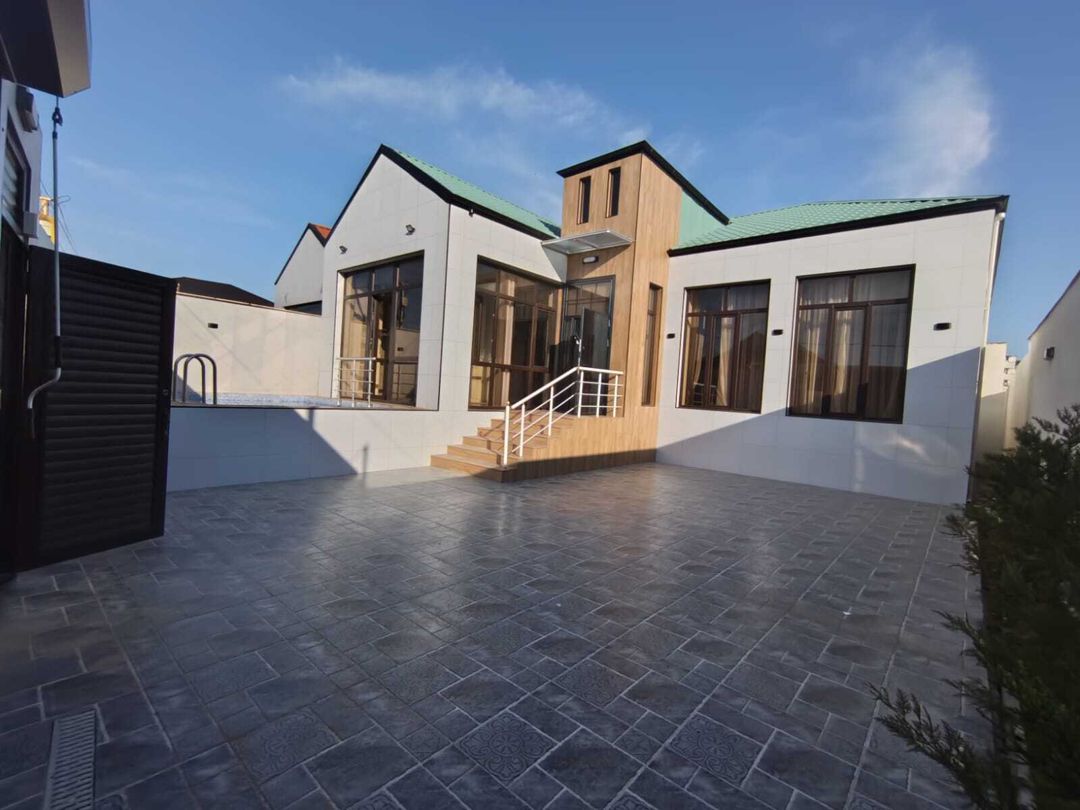 Satılır 4 otaqlı həyət evi/bağ evi 110 m² — Ev, villa, Bakı (2)