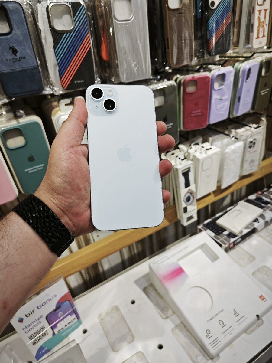 Apple iPhone 15 Plus Blue 128GB/6GB — Smartfonlar, Bakı (6)