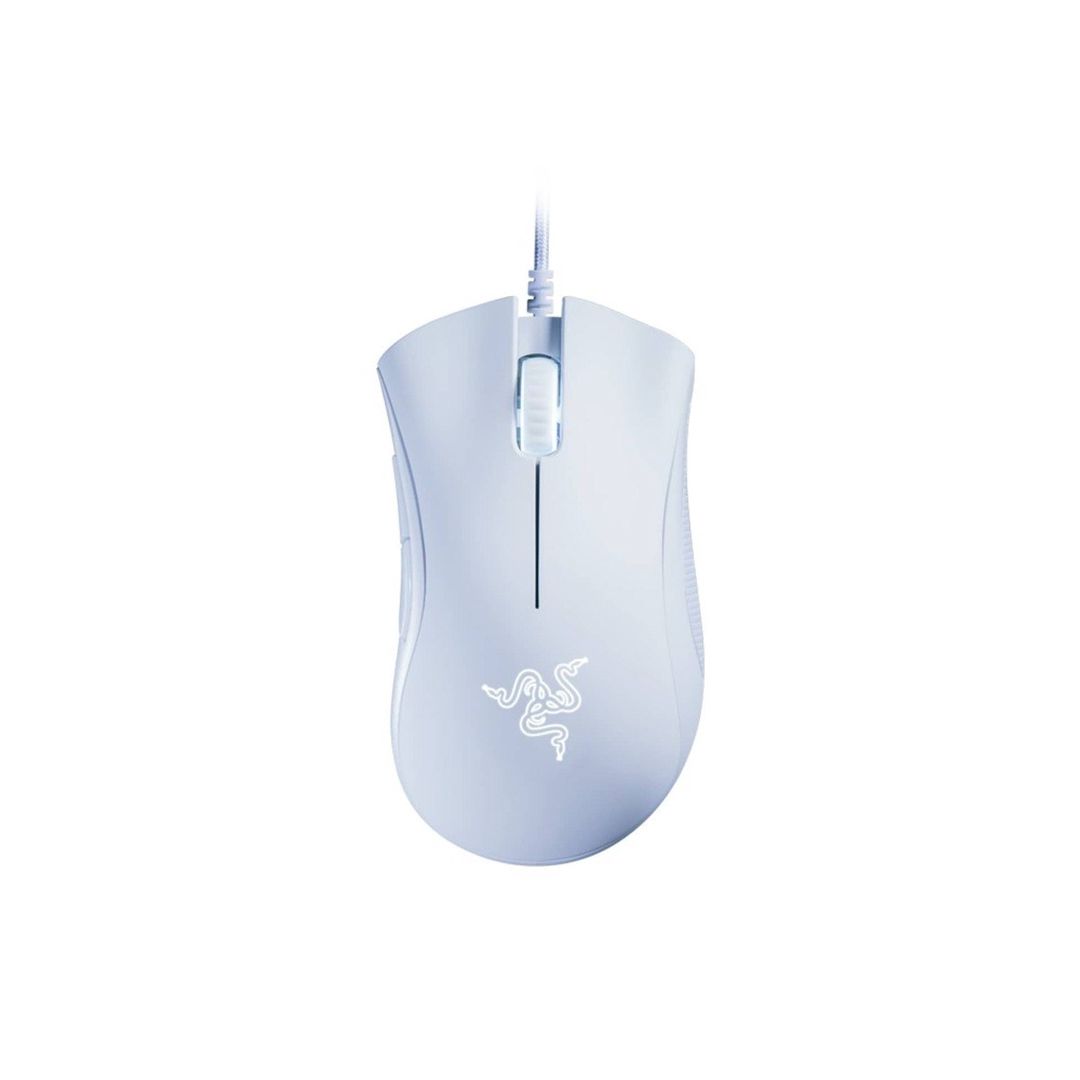 Razer DeathAdder Essential Ergonomic USB Optical Wired Gaming Mouse - White (RZ01-03850200-R3M1) — Periferik cihazlar, Bakı (4)