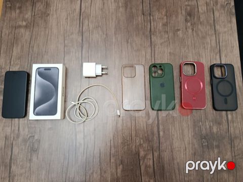 iPhone 15 Pro 128GB Black Titanium