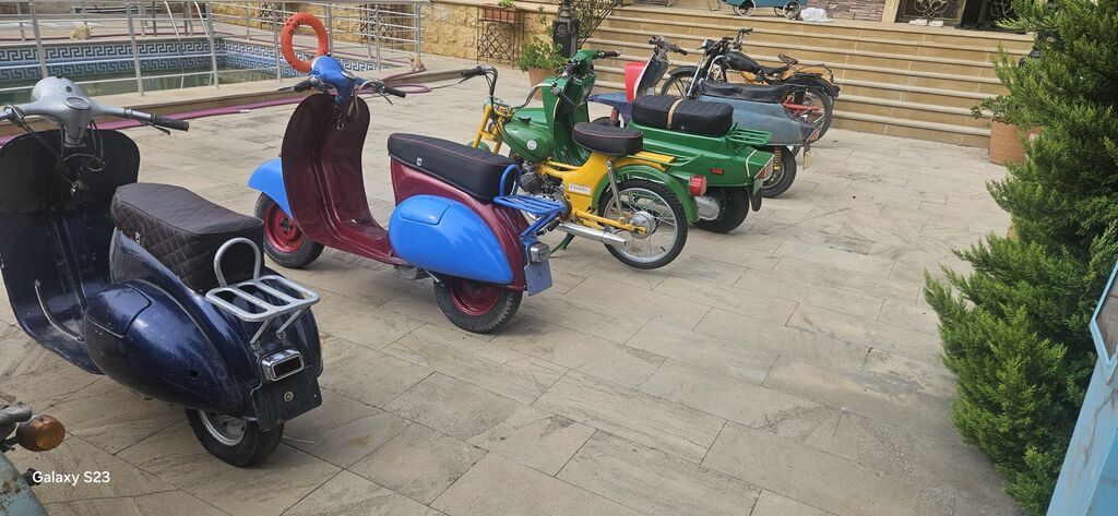 Vintage motosiklet və skuter kolleksiyası - Müxtəlif klassik model və — Motosikletlər, Bakı (6)