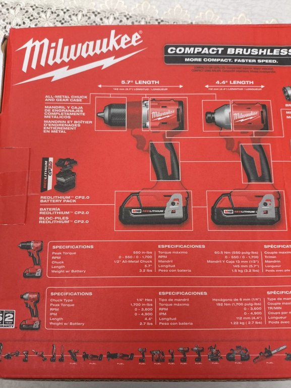 Drel "Milwaukee" — Təmir və inşaat, Bakı (2)