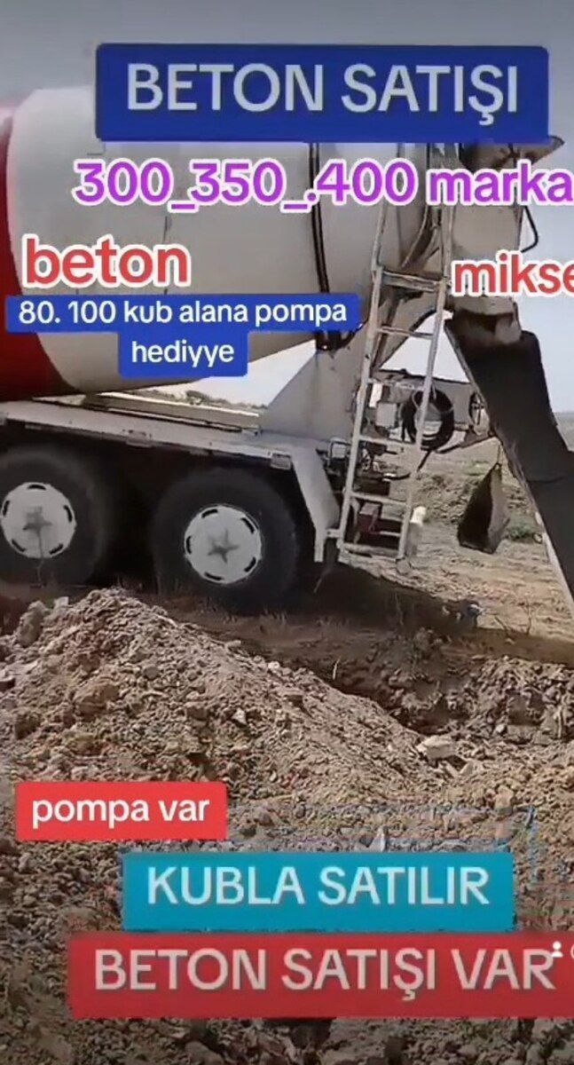 Beton sifarişi — Təmir və inşaat, Bakı (4)