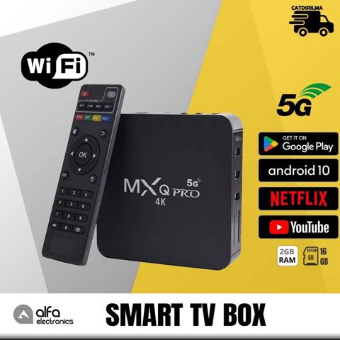 TV Box Smart Android MXQ Pro 4K — Bakı