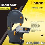 Hoteche Band Saw P805205 – 190 mm (7.5") Texniki xüsusiyyətlər — Saws and jigsaws