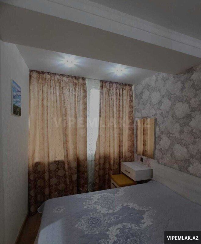 Nərimanov rayonunda 2 otaqlı Yeni tikili Kirayə verilir, 70 m² — Mənzil, Bakı (7)