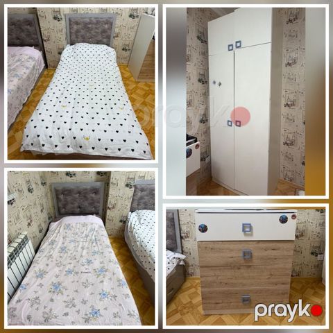 Endirim edildi 350azn Genc otağı mebel desti. 2eded carpayi matrasla