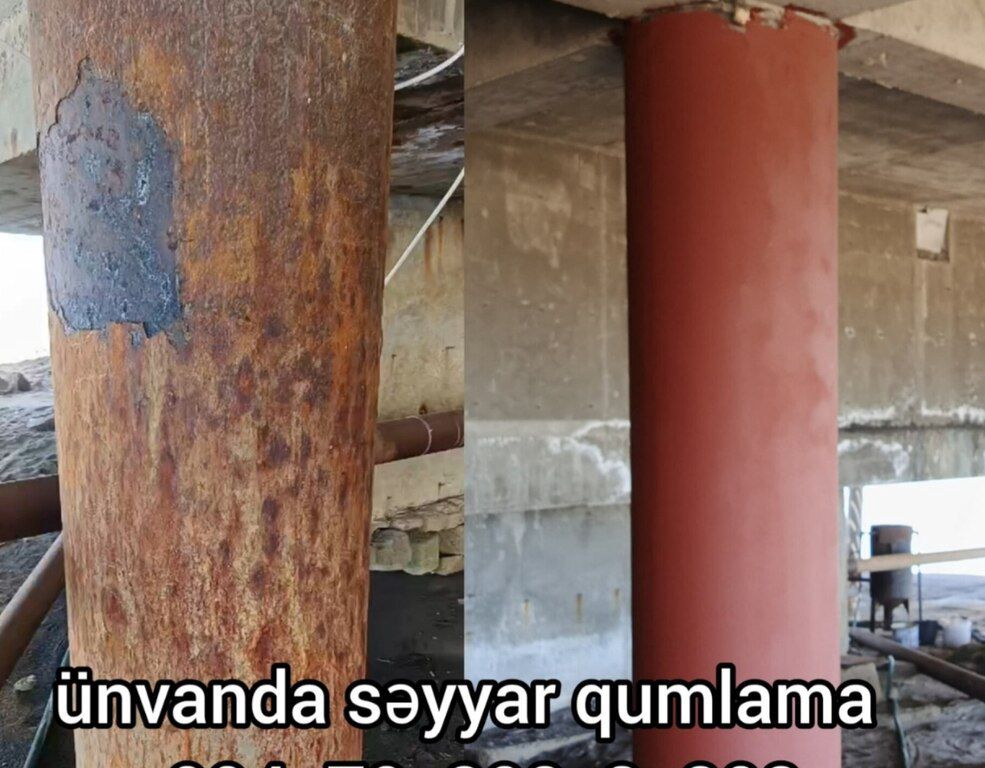 Boruların təmizlənməsi — Təmir və inşaat, Bakı (5)