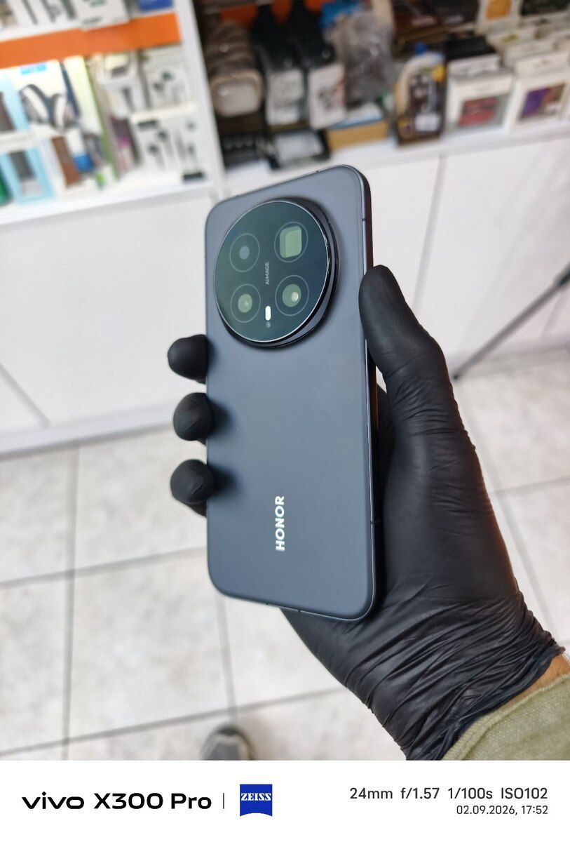 Honor Magic 8 Pro Black 512GB/12GB — Smartfonlar, Bakı (5)