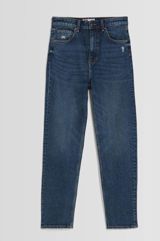 Cinslər, Bershka, rəng - Göy — Jeans