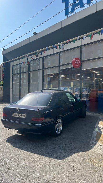 Mercedes C 220, 2.2 L, 1996 il, 348 000 km — Avtomobillər, Bakı (7)