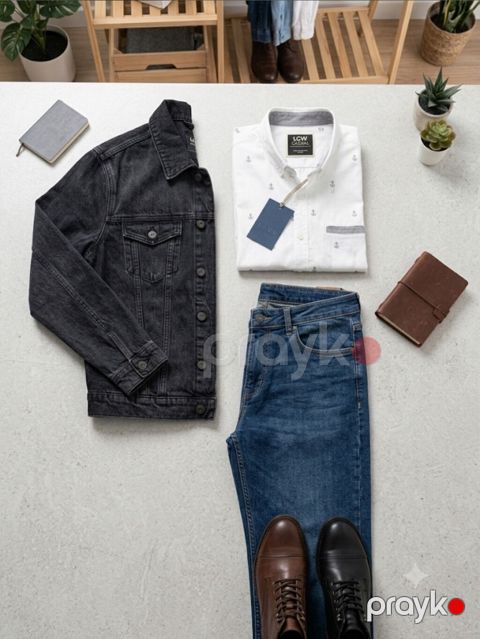 LCW Casual kişi köynəyi - Model: LCW Casual, düyməli, uzunqol