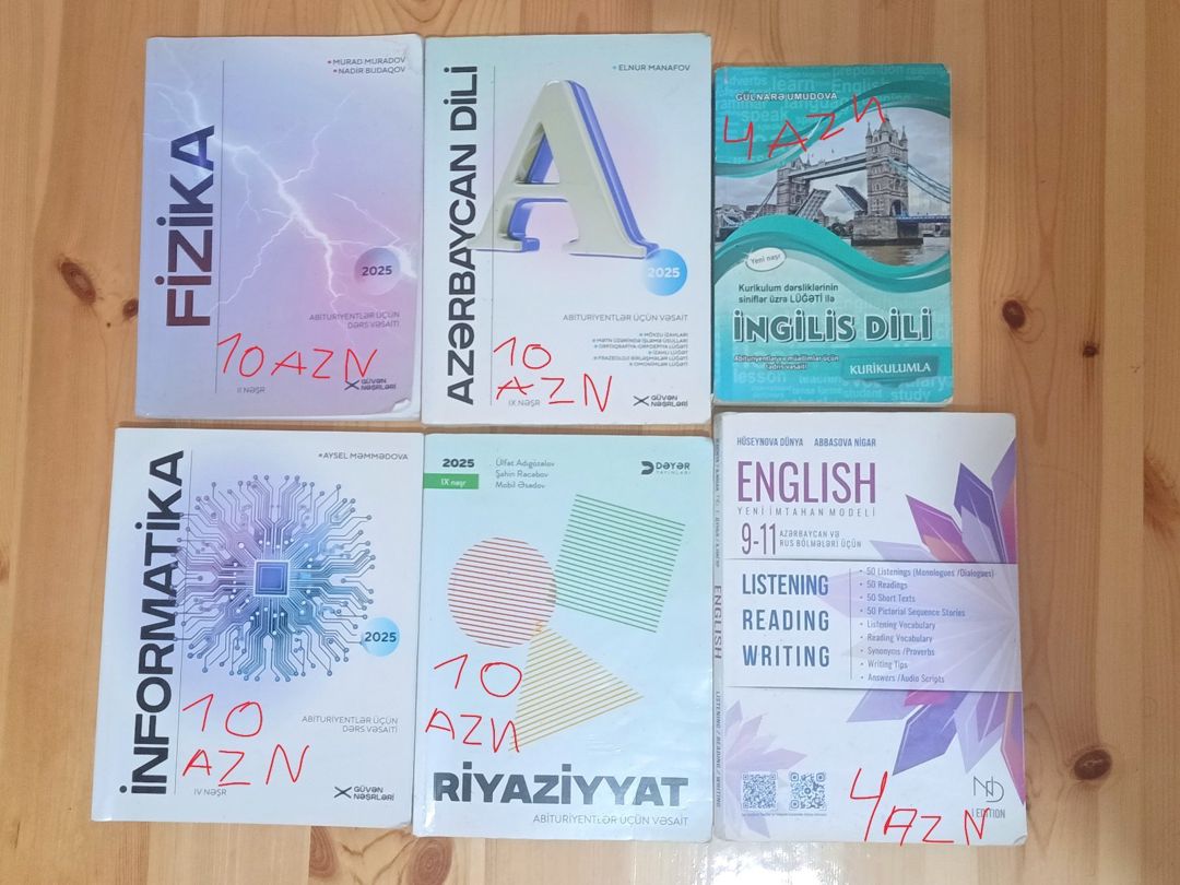 Qayda kitabları 2025 — Məktəb və təhsil malları, Masallı (2)