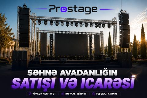 Səhnə avadanlığı icarəsi — Bakı