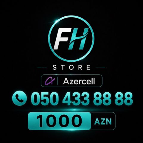 Azercell nömrə – (050) 433-88-88 — Bakı