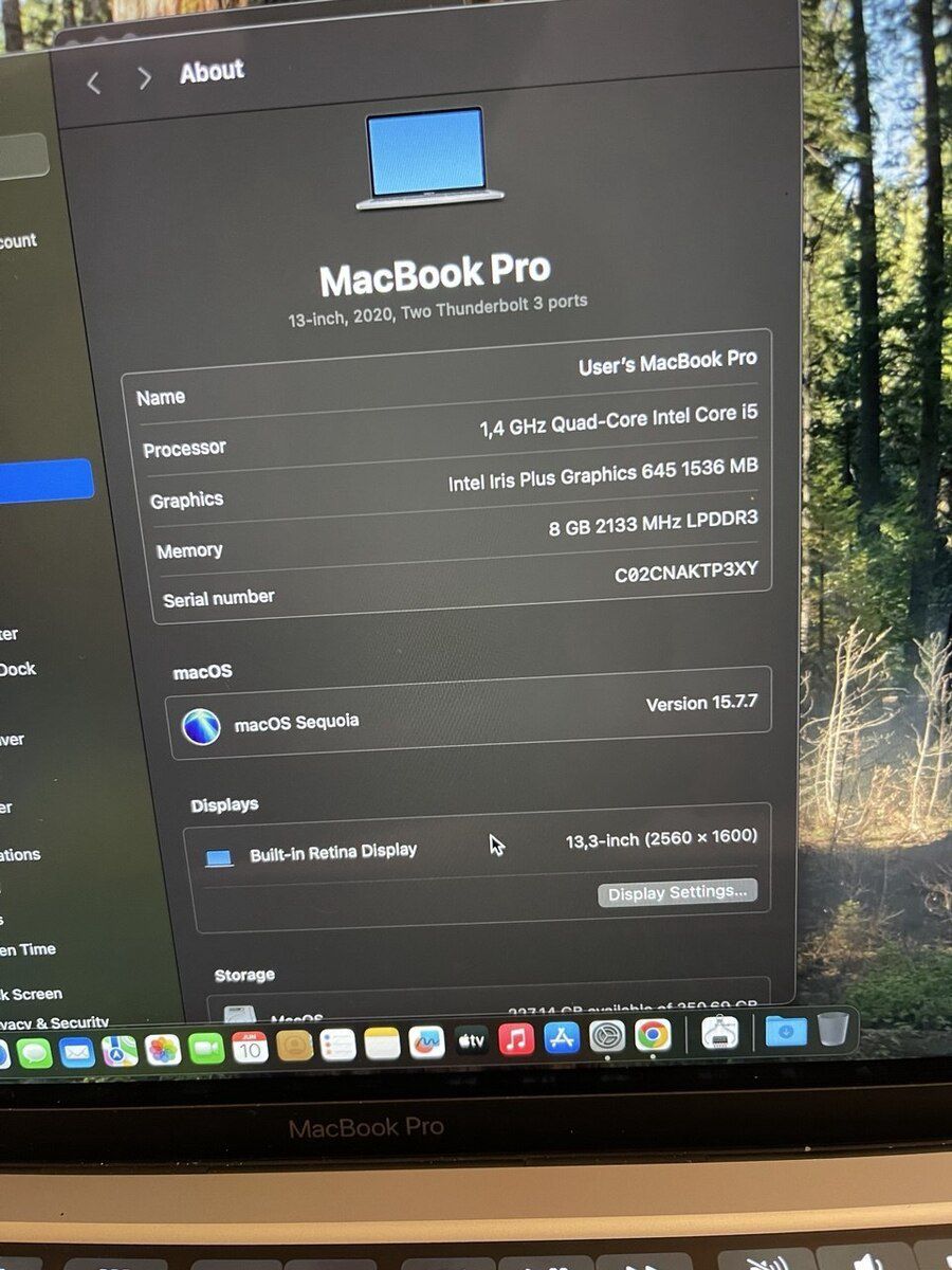 Apple MacBook Pro 13 Touch Bar 2020 — Noutbuklar, Bakı (10)