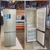 Indesit No Frost kombi soyuducu - Rəng: inox (paslanmaz polad — Soyuducu Paltaryuyan televizor vitrinlerin satış mərkəzi — Refrigerators