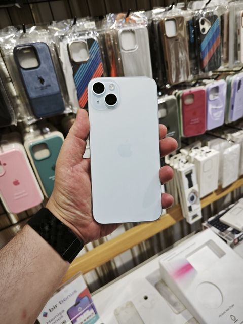 Apple iPhone 15 Plus Blue 128GB/6GB — Bakı