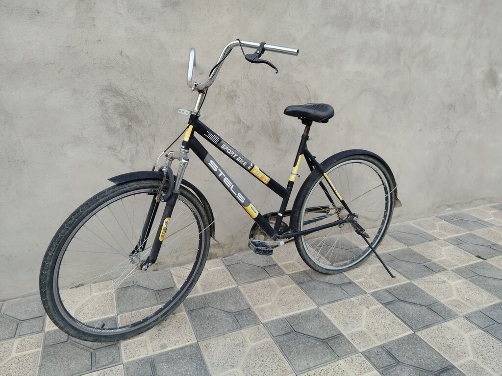 Şəhər tipli velosiped – Stels Sport Bike - Rəng: qara-sarı - Çərçivə — Yol velosipedləri, Digah (2)