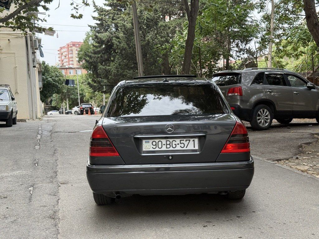 Mercedes C 180, 1.8 L, 1995 il, 244 540 km — Avtomobillər, Bakı (5)