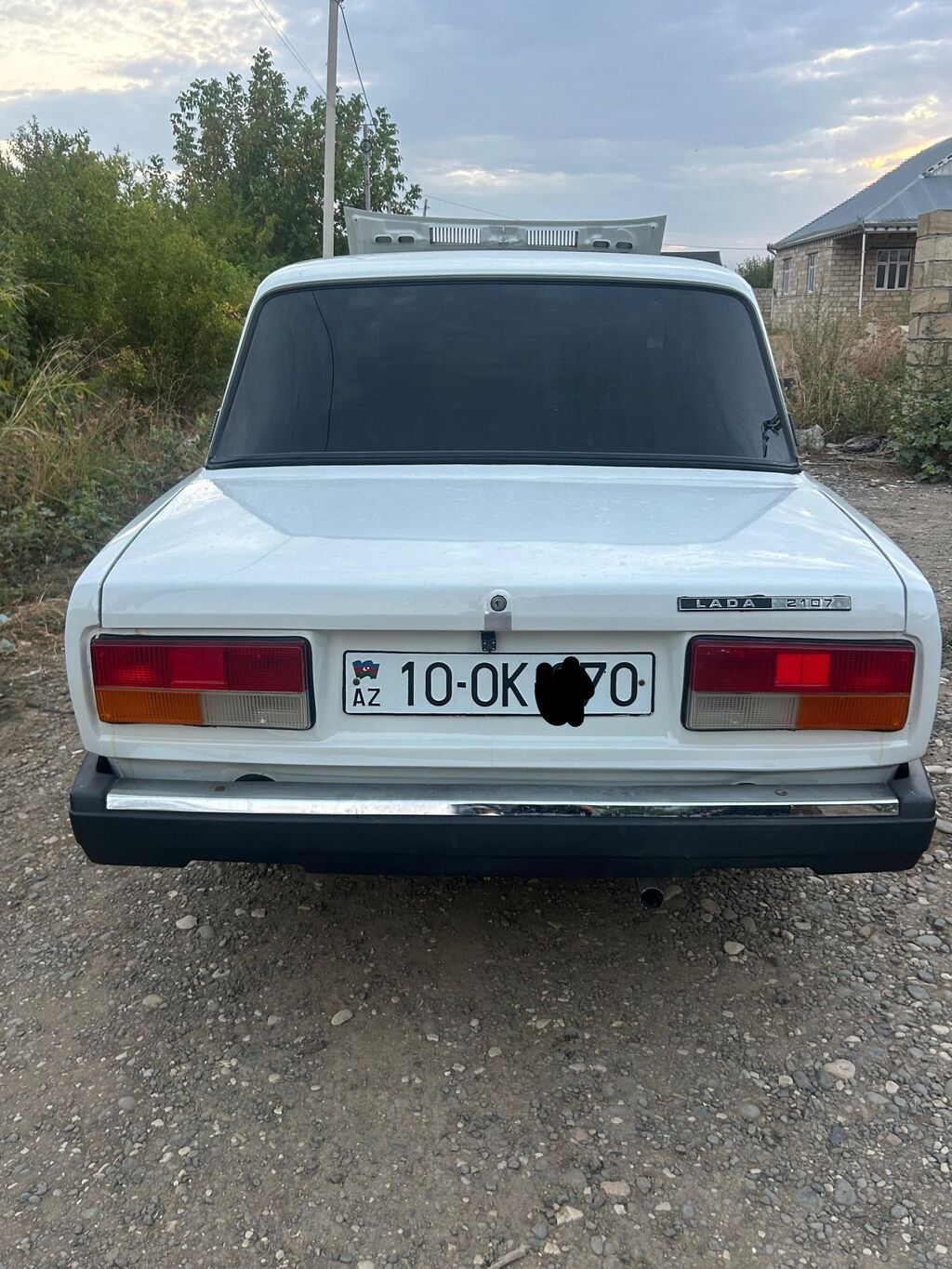 VAZ 2107,5800 real Alıcıya Endirim olacaq ağ rəngdə sedan İl 2005 — Avtomobillər, Ağcabədi (6)