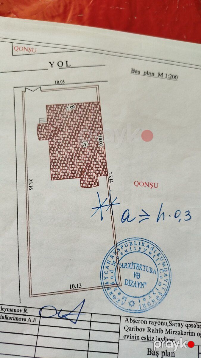 Həyət evi, Saray qəs — Ev, villa, Bakı (2)