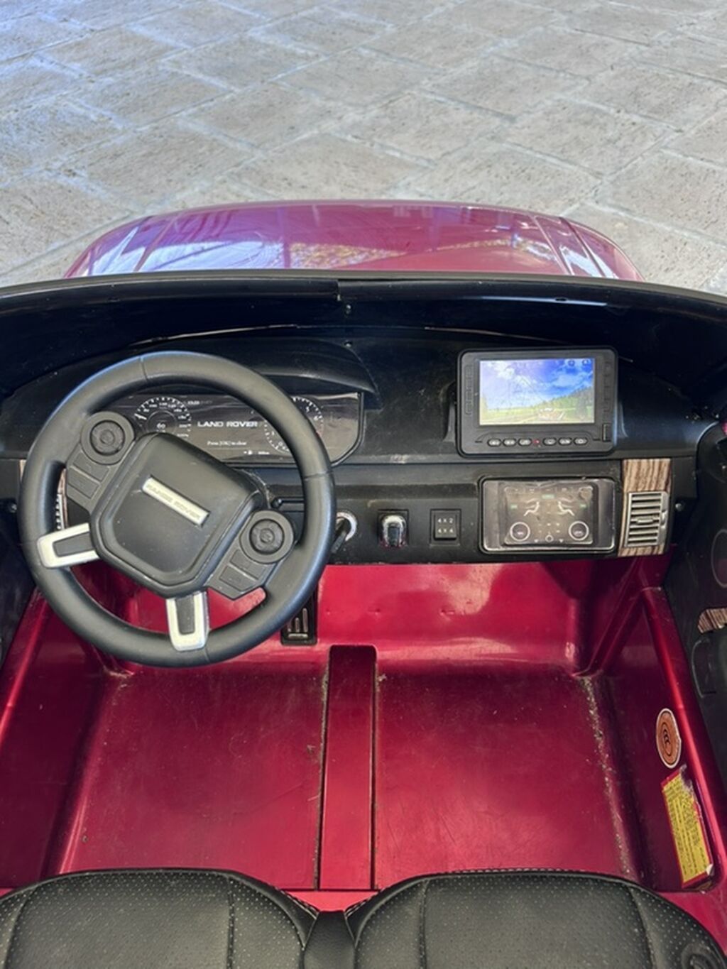 Uşaq üçün elektrikli avtomobil – Range Rover stili - Korpus rəngi — Uşaq avtomobilləri, Ağcabədi (2)
