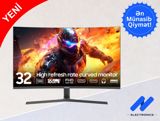 Monitor Aıwa Gamıng MD320G-Y 32" Wled Curved 165Hz (Speakers) — N elektironiks — Kompüterlər və noutbuklar