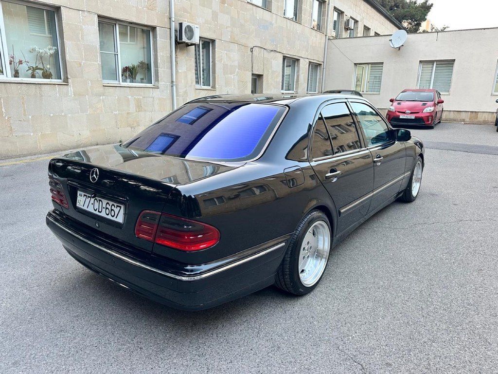 Mercedes E 220, 2.2 L, 2000 il, 340 000 km — Avtomobillər, Bakı (8)