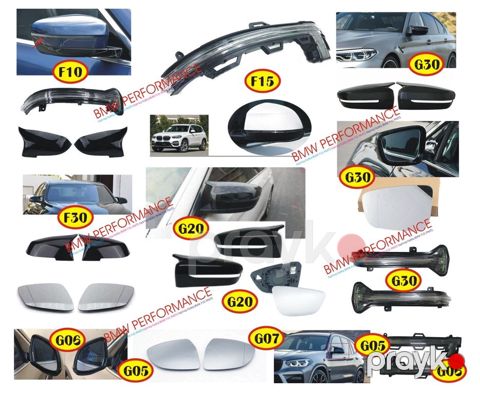 "BMW G30, G20, G05, F10, F30, F15" güzgü qapaqları