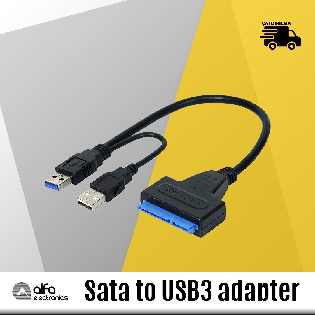 USB 3.0 to Sata kabel — Periferik cihazlar, Bakı (7)