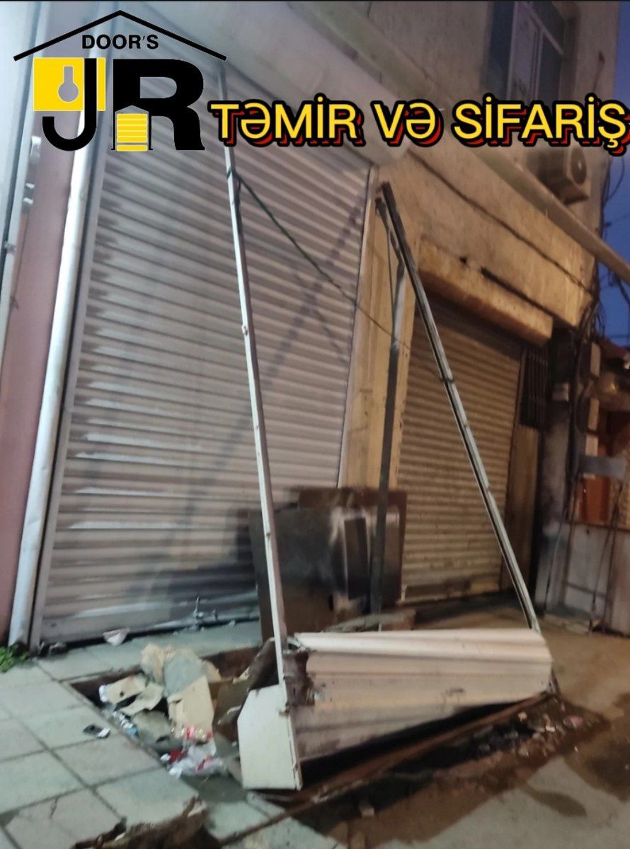 Mexaniki jalüz qapıların təmiri — Təmir və inşaat, Bakı (4)