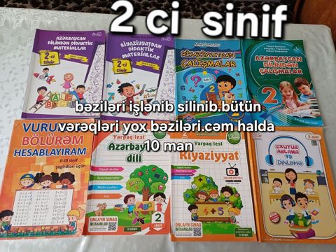 1-ci və 2-ci sinif üçün dərs vəsaitləri toplusu 2-ci sinif — Digah